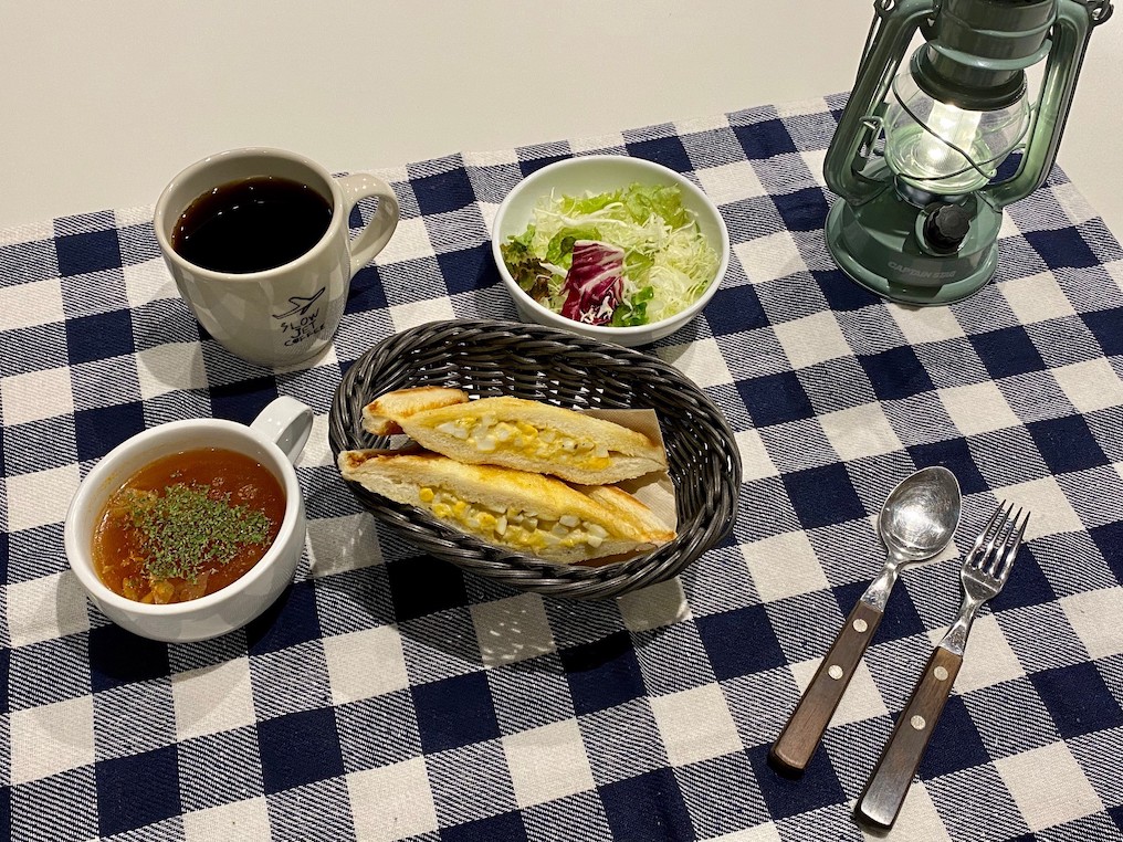 SLOW JET COFFEE Cookieの朝食