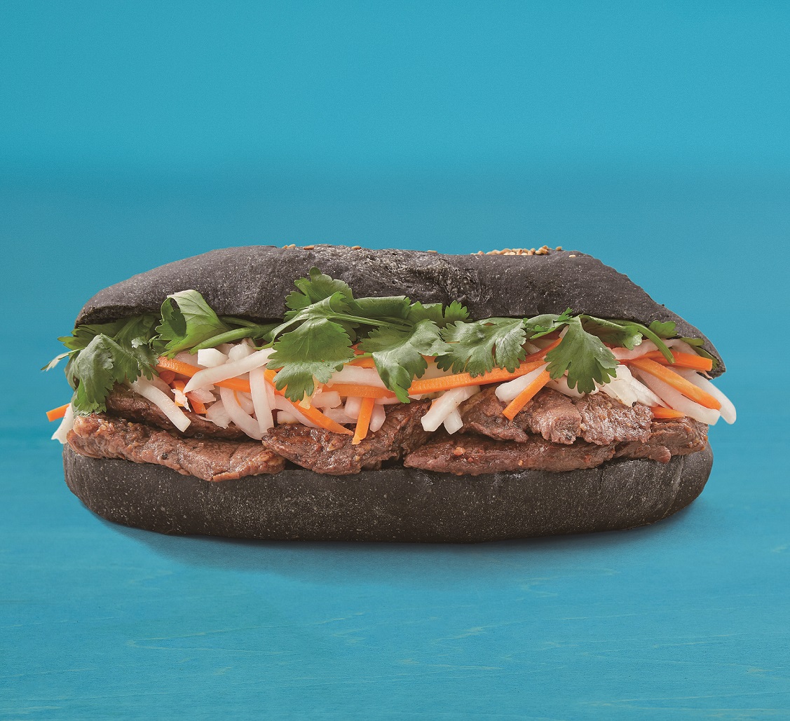 竹炭牛ハラミステーキ」1個850 円