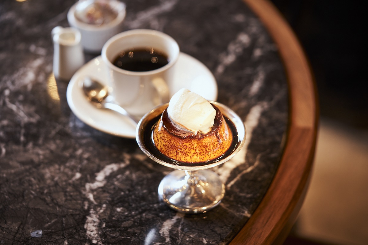 「純洋食とスイーツ パーラー大箸」でミシュラン1つ星シェフのプリンにうっとり。