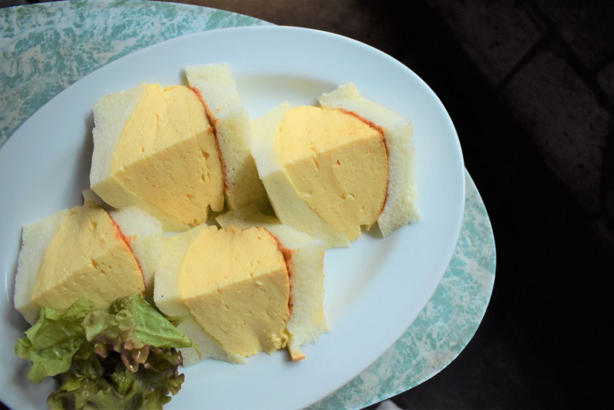 コロナの玉子サンドイッチ 680円