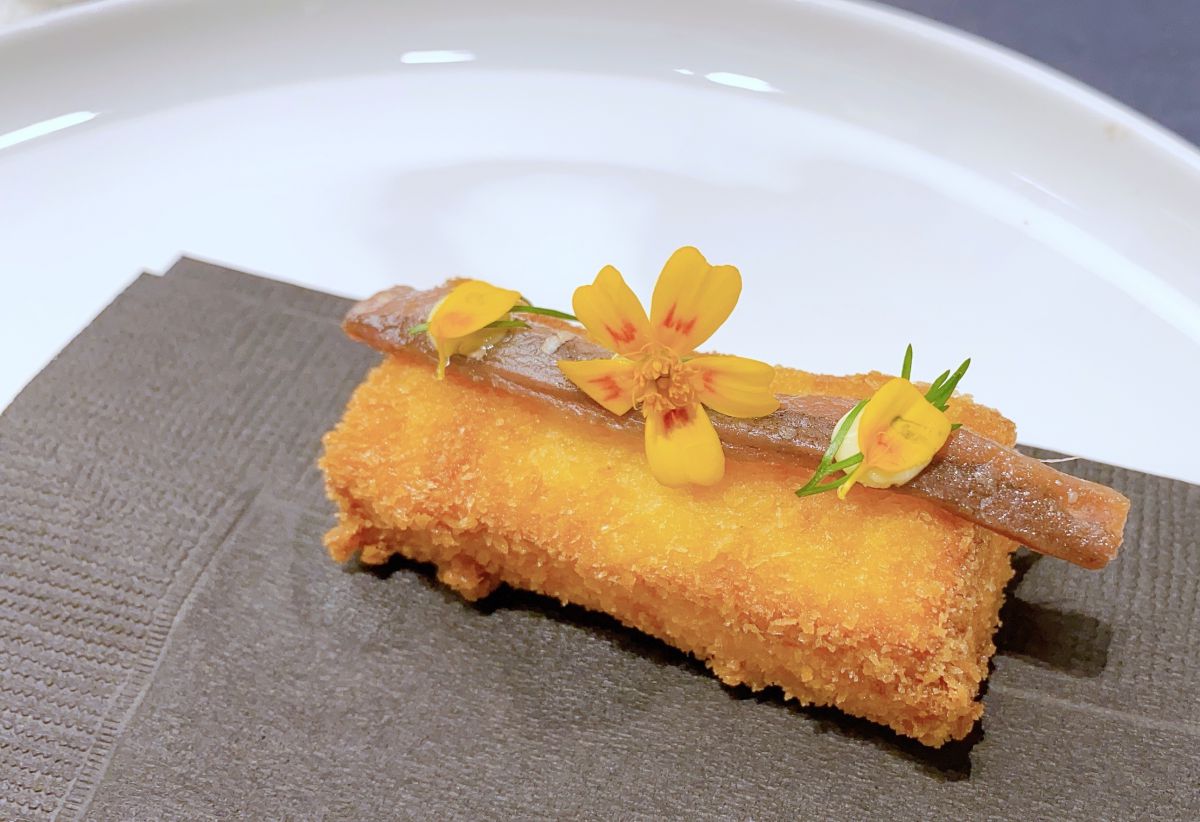 パンのクロカンテ アンチョビライムマヨネーズ