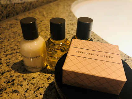 アメニティはBOTTEGA VENETA