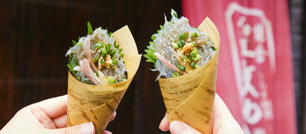 湘南／長谷／しらす／手巻き寿司