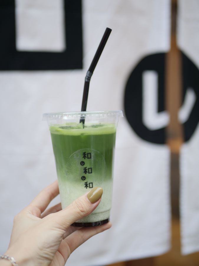抹茶オーレ ほうじ茶オーレ 各600円