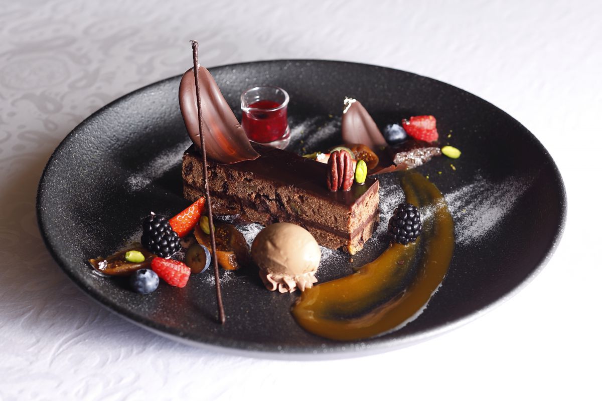 【12月1日〜29日限定】「アンサンブル ショコラ」 2200円（税込） ※ドリンク付