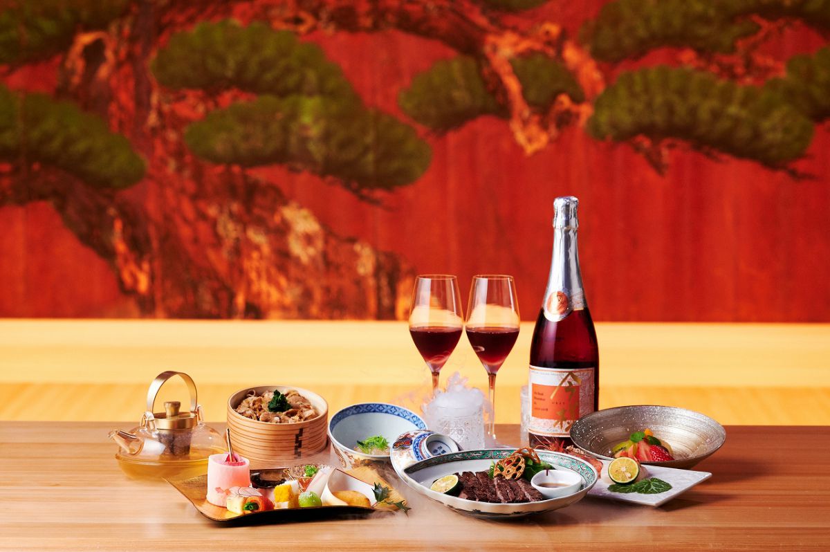 クリスマス限定のプレミアム懐石ディナーコース