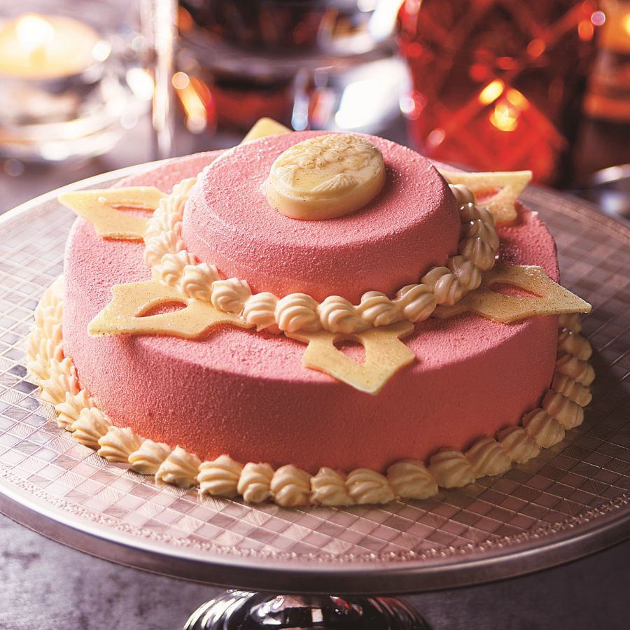 【西武・そごうのショッピングサイト】ラデュレ「ローズ ド ノエル」直径13×高さ6.5cm　8910円  ※配送料込み