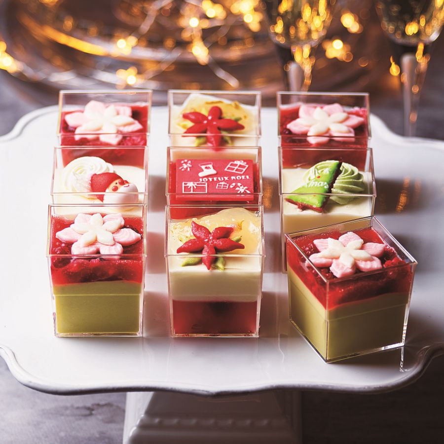 【西武・そごうのショッピングサイト】アトリエアニバーサリー「フラワークリスマスカップ」全9種（酒使用）6264円  ※配送料込み