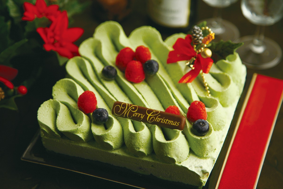 【伊藤久右衛門】「宇治抹茶チョコケーキ ショコラ・テ・ベール」約15×15×3cm 5890円　※配送料込み