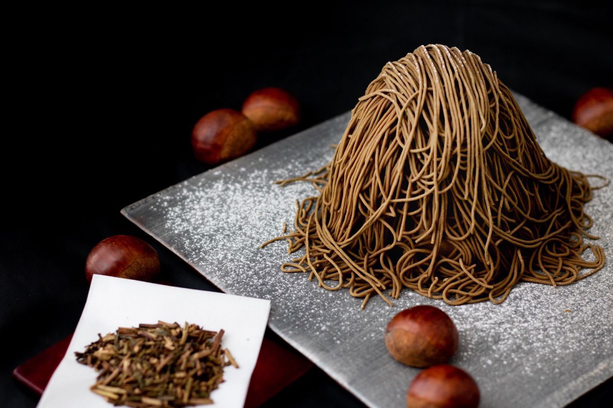 宇治ほうじ茶モンブラン1800円