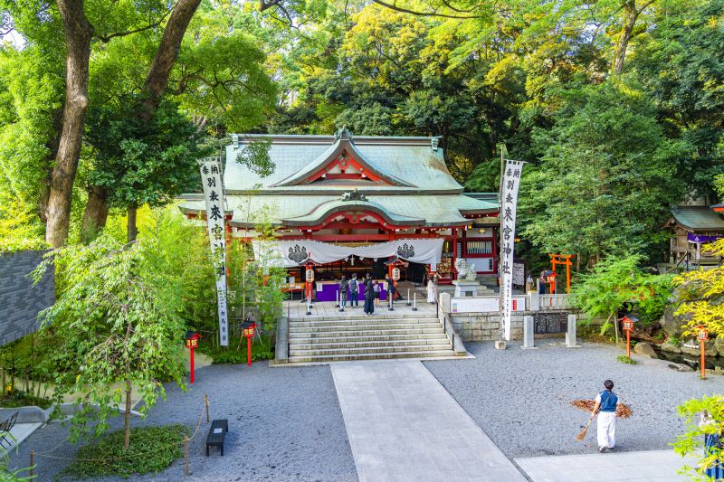 来宮神社ほか熱海には温泉やビーチ以外にも観光地はたくさん♪
