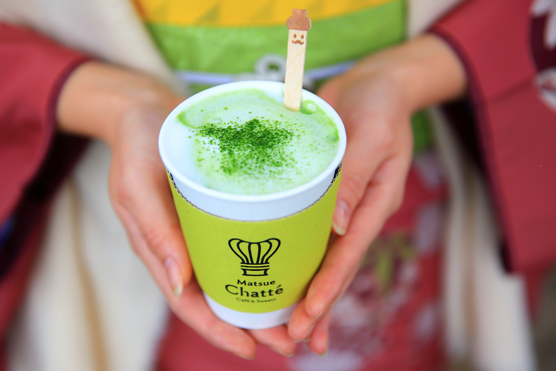 お抹茶ラテHOT450円