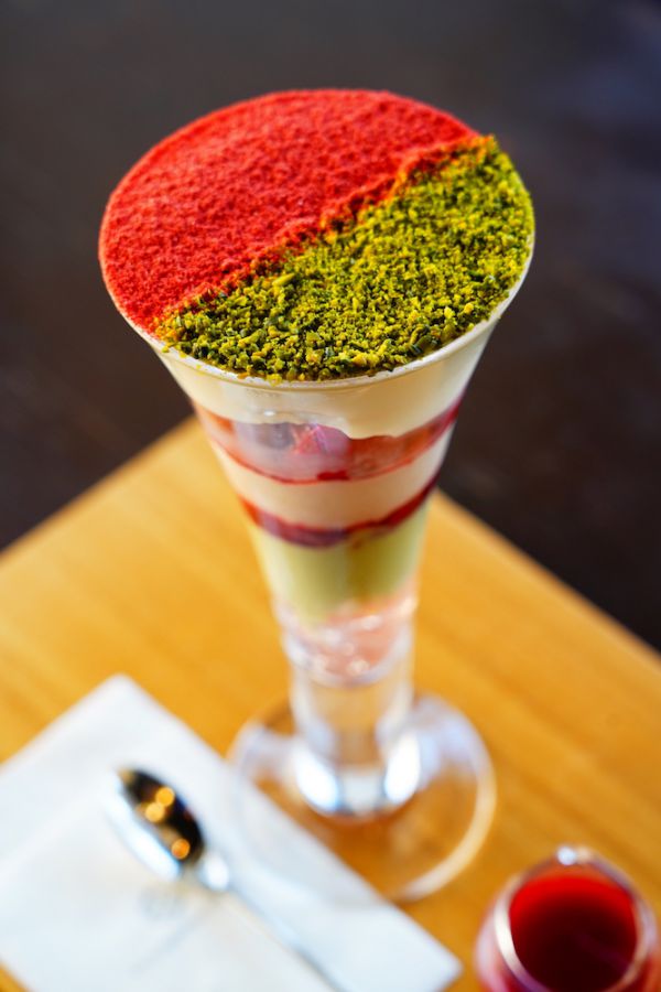 聖夜のノエルピスターシュパフェ1760円