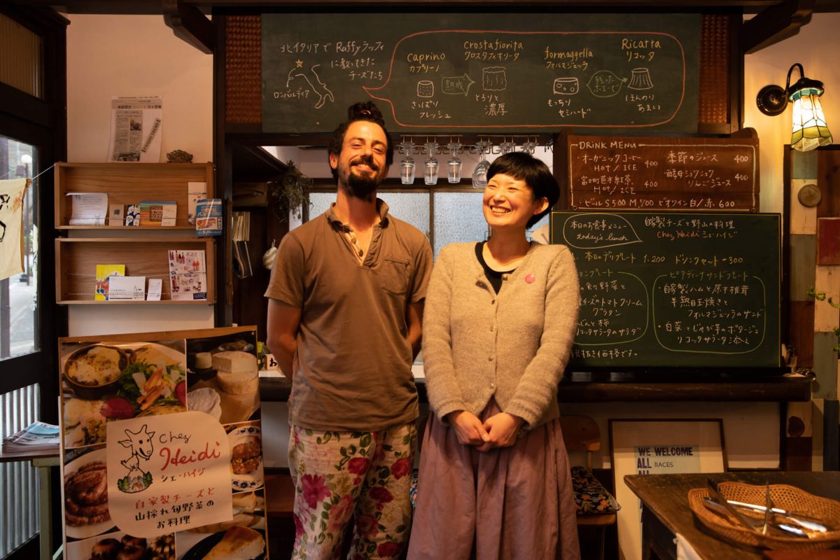 （左）ステファンさん（右）有紀さん