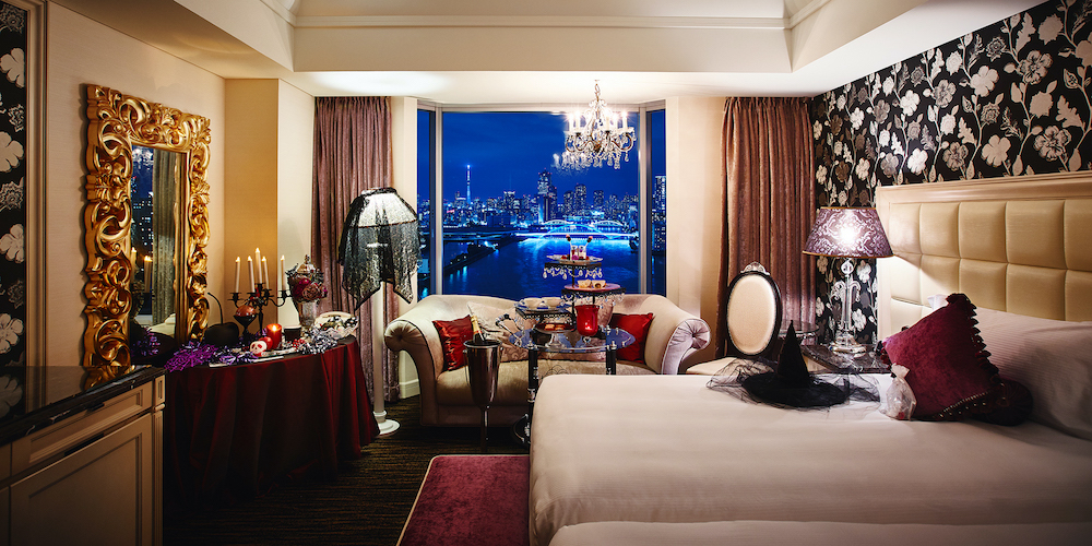 ミステリアスなクリスマスを。ホテルインターコンチネンタル東京ベイにヴィランズの棲み処をイメージしたコンセプトルームが誕生！