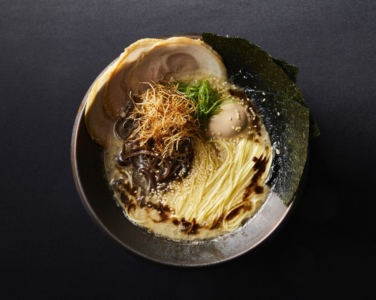 鴨白湯麺　1000円