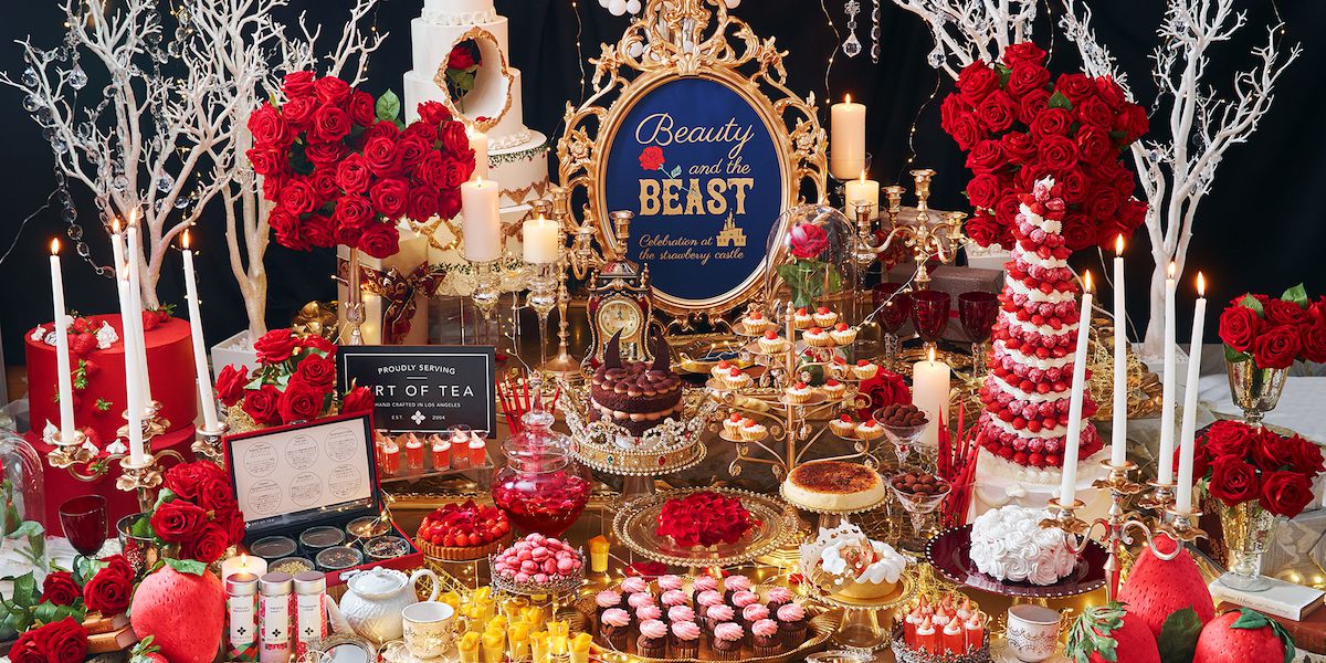 美女と野獣がテーマのいちごビュッフェ！【ホテルインターコンチネンタル東京ベイ】