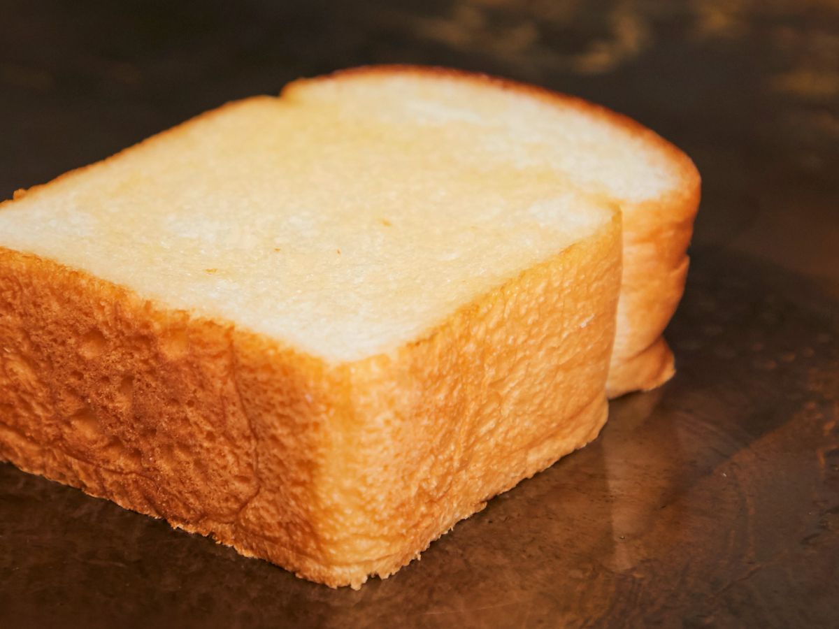 食パンの分厚さにあらためて感動！