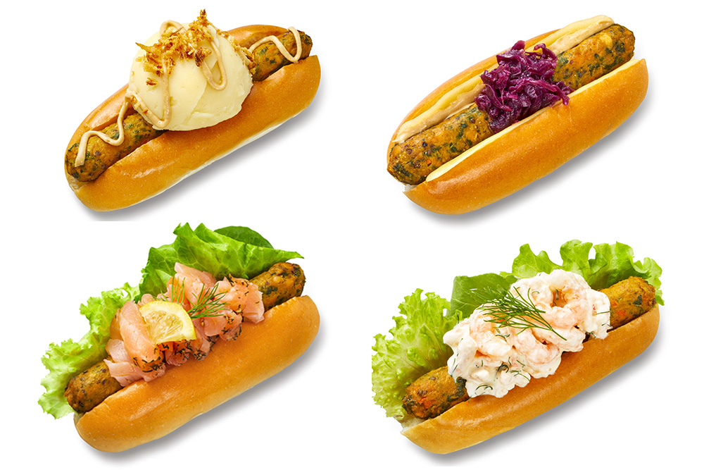 左上から時計周りに、UPPSALA(ウプサラ)150円、YSTAD(イスタード)240円、GÖTEBORG(ヨーテボリ)410円、LAPPLAND(ラップランド)460円(すべて税込)