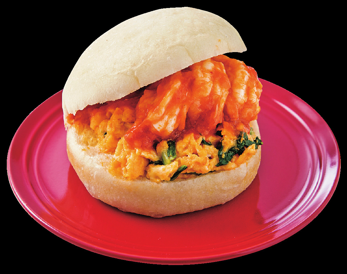 エビチリサンド378円