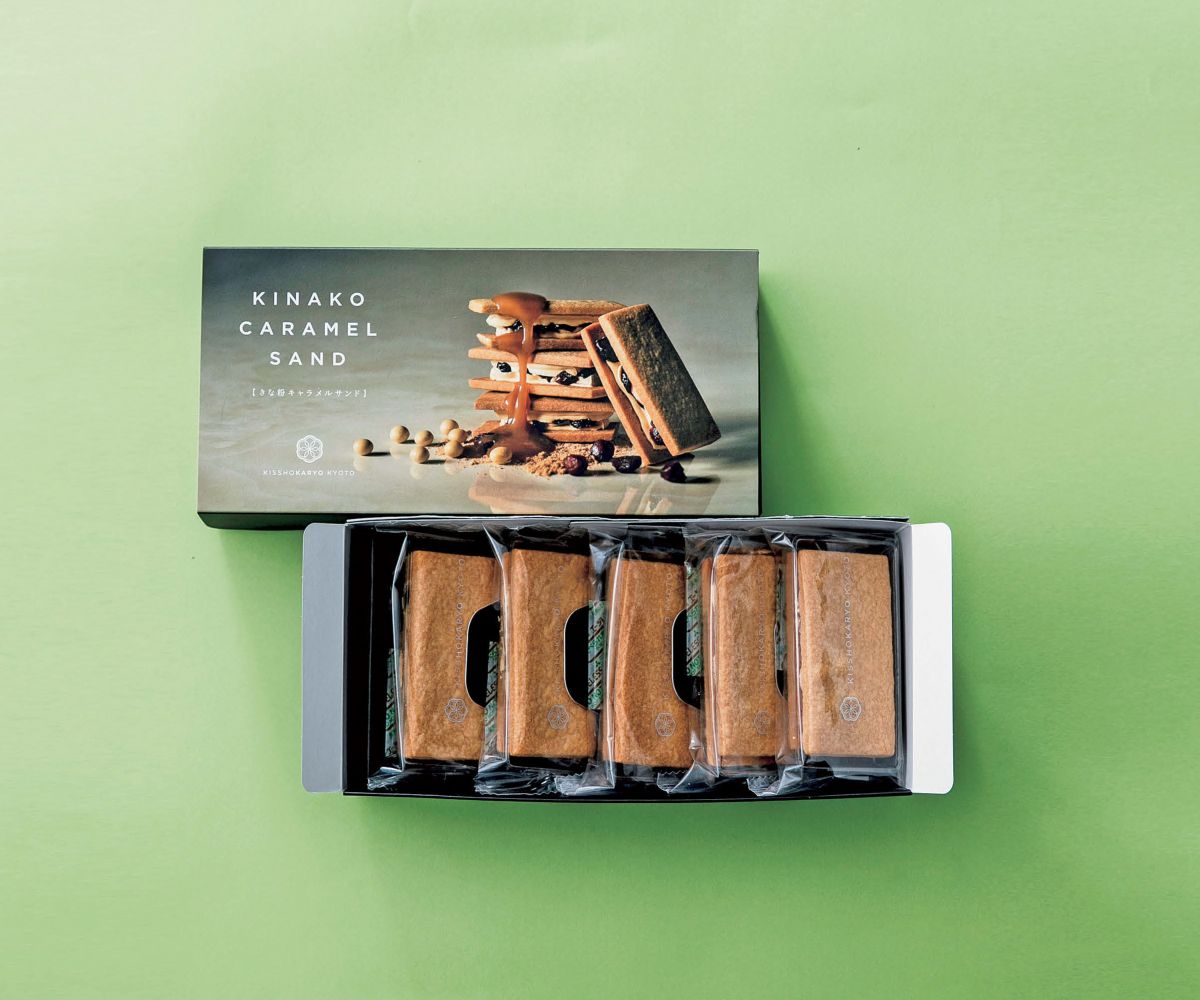 きな粉キャラメルサンド5個入り972円