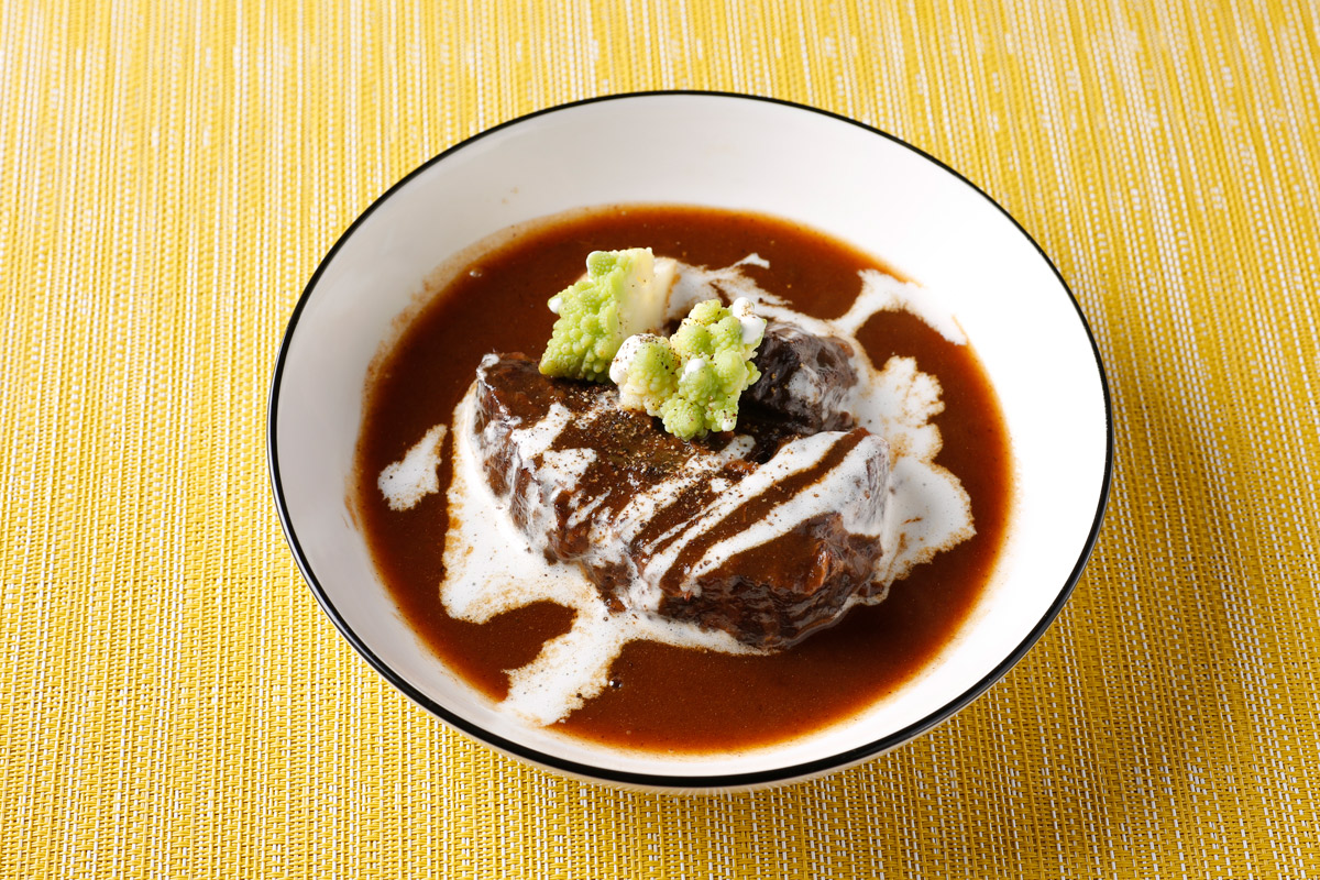 氷見牛の濃厚ビーフシチュー　980円