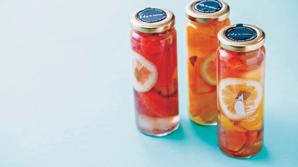 フルーツピクルス3本セット2646円（ギフトの場合は別途箱代が必要）