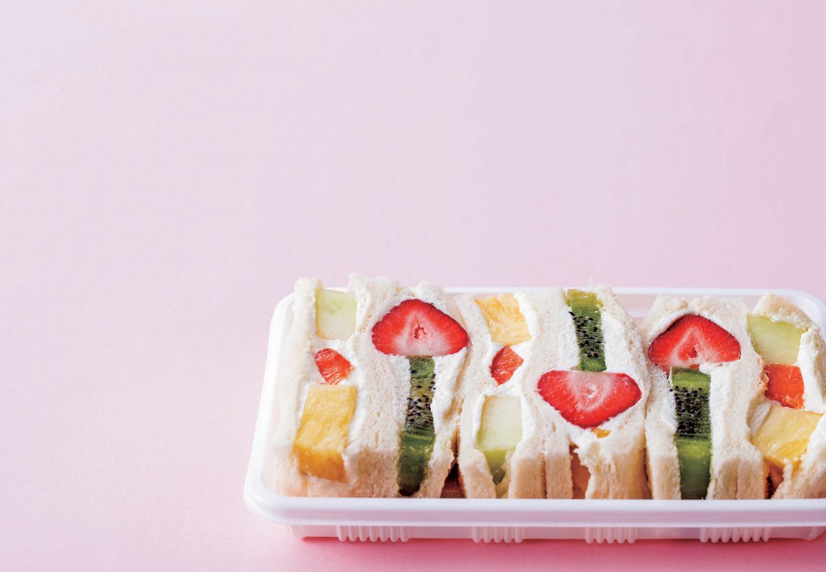 スペシャルフルーツサンド886円