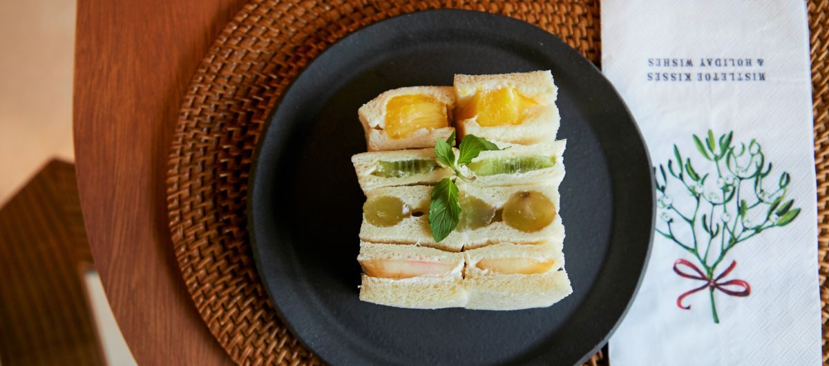 鎌倉／カフェ／フルーツサンド