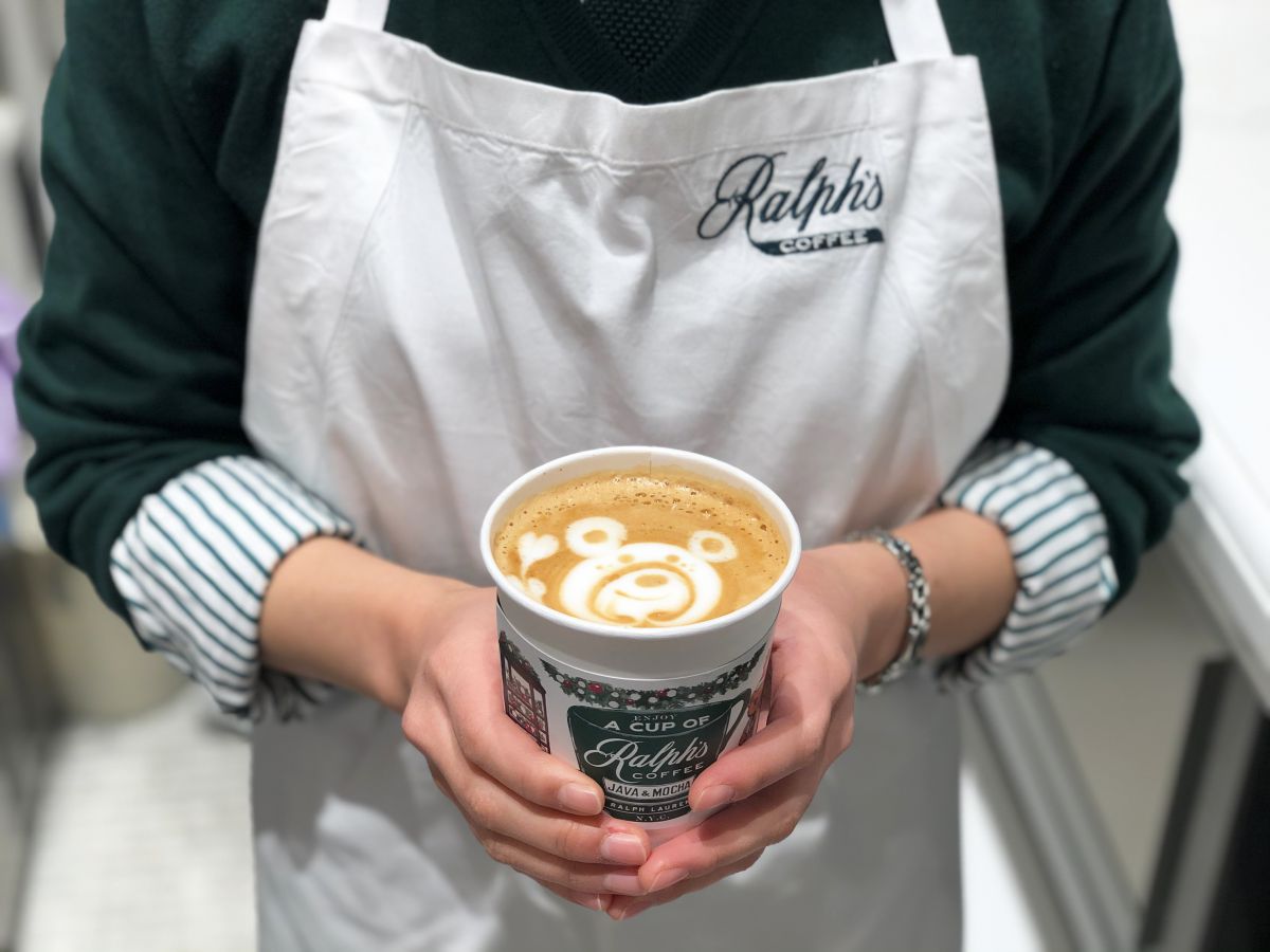 「ラテ」580円(税抜)