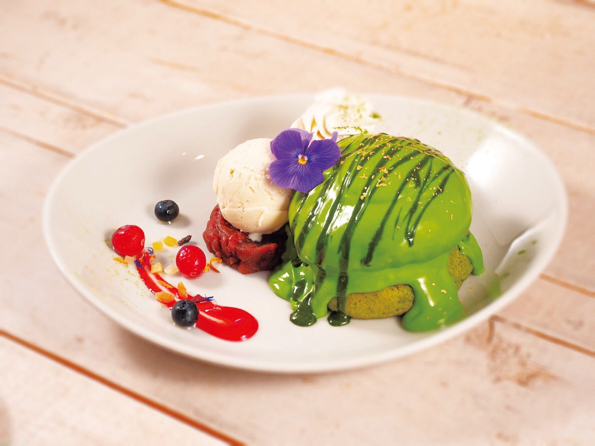 抹茶パンケーキ1944円