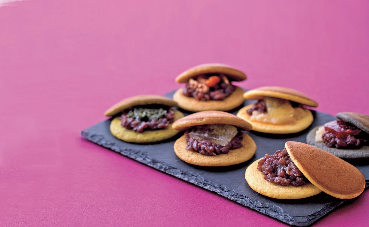 どら焼き6種セット1200円（季節変動あり）