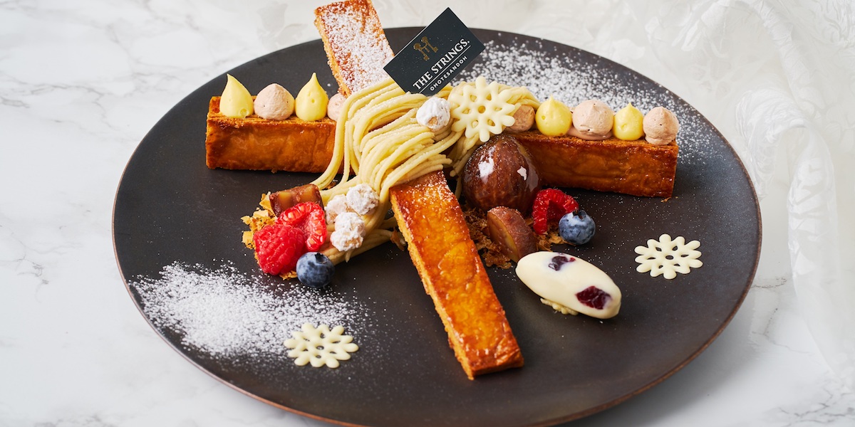 【ザ ストリングス 表参道】冬限定！贅沢なスイーツコレクション3品を堪能