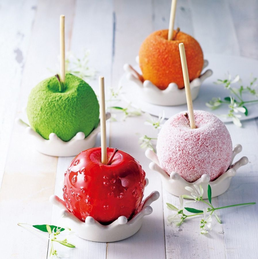 〈実演〉【代官山】キャンディーアップル／りんご飴（王道プレミアムプレーン、ヨーグルチョコ、宇治抹茶、ピュアココア、1個）648円～