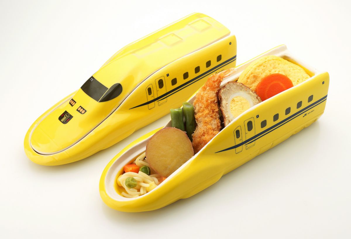 923型ドクターイエロー弁当（1人前）1200円兵庫県【山陽新幹線 新神戸駅】 ※1月2日〜16日はWEB予約可能（会期中に会場お渡し）