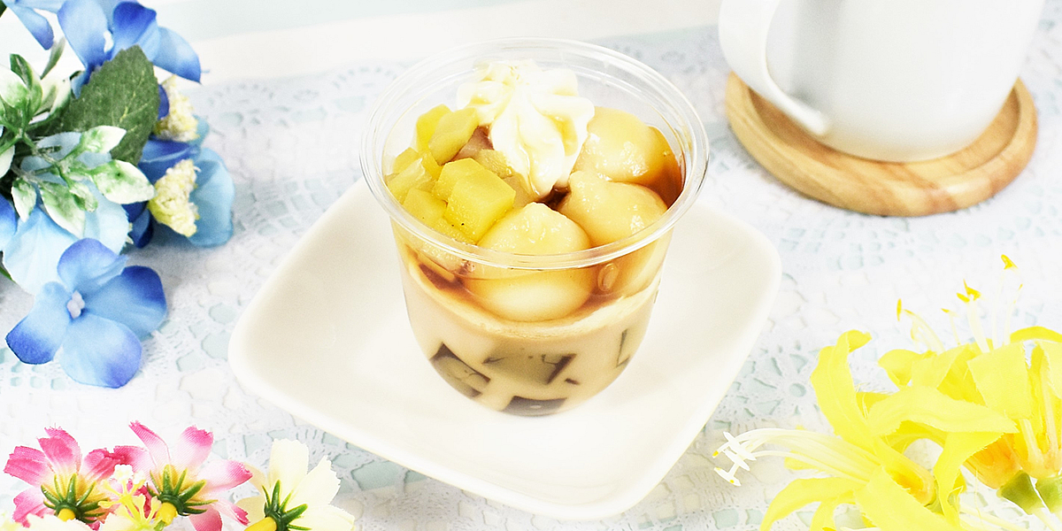 セブン－イレブン、ほうじ茶仕立て みたらし団子パフェ