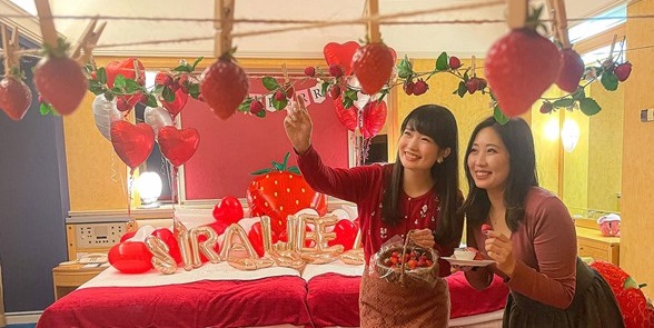 いちごラバー必見！ホテルの「お部屋でいちご狩り」!?いちご三昧の宿泊プラン誕生
