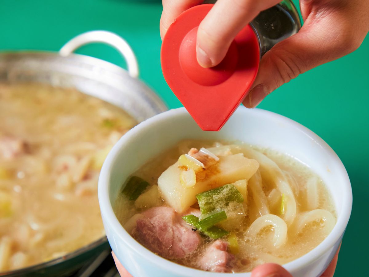 はぁ～いい香り♪では、さっそくいただきます！