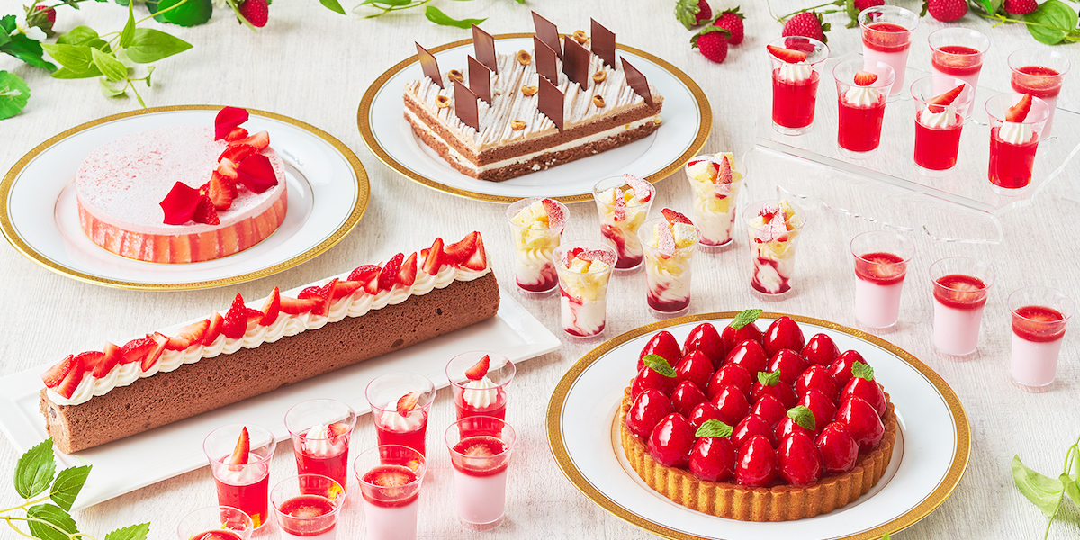いちごづくしのスイーツビュッフェを開催!【インターコンチネンタル東京ベイ】