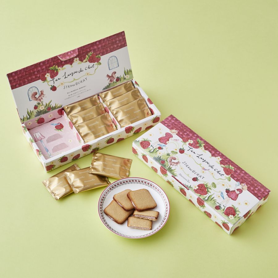 ティーラングドシャ ストロベリー950円