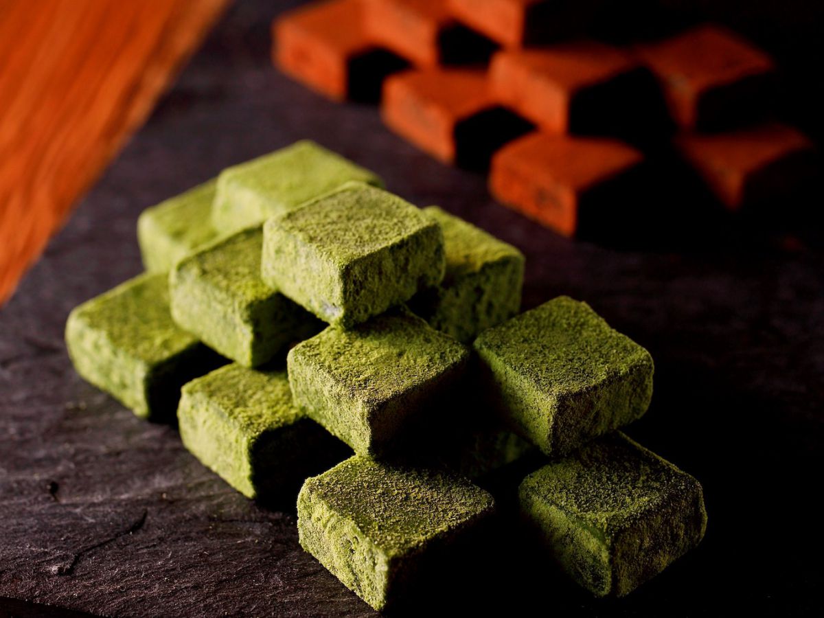 生チョコレート・抹茶 生チョコレート／ 12粒入り 各900円