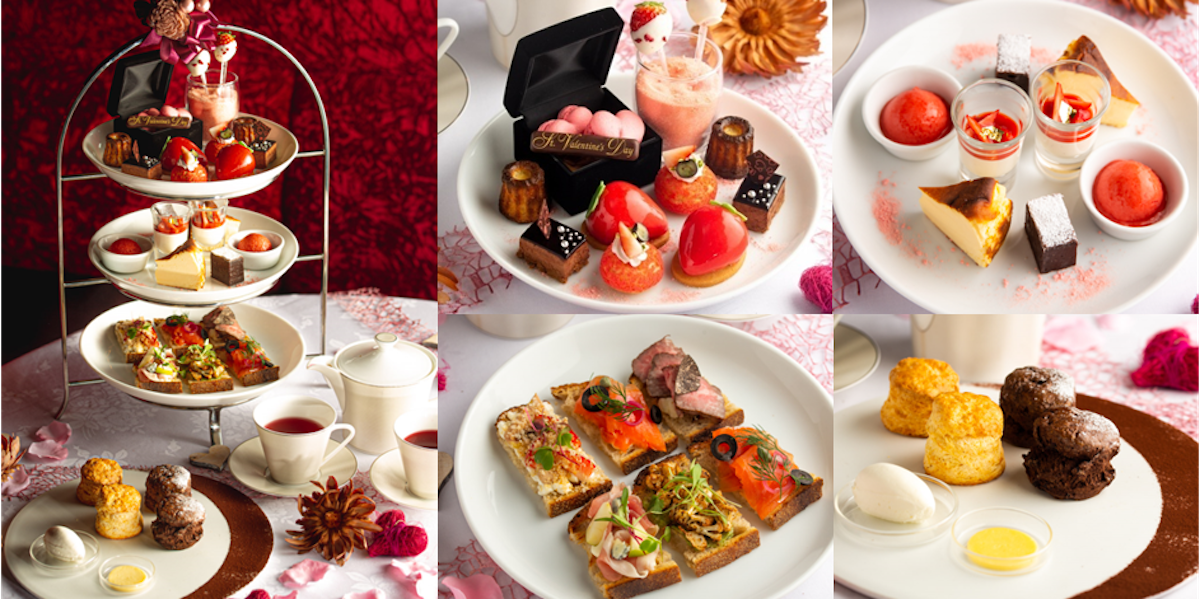 お持ち帰りも◎いちご×ショコラに胸キュン!バレンタイン限定アフタヌーンティーセット