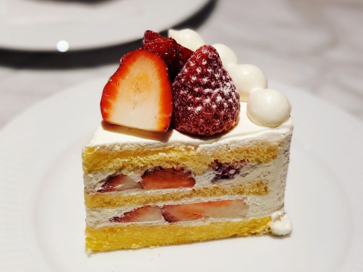 古都華いちごのショートケーキ　1000円（税別）