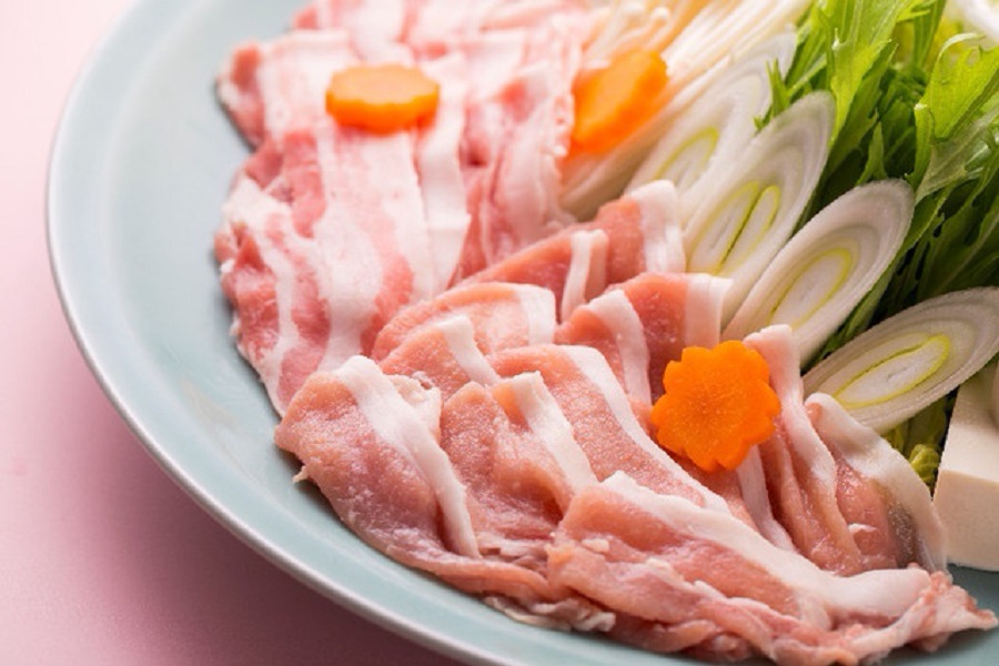 京丹波高原豚　ロース肉　スライス　500g　3000円（送料込み）