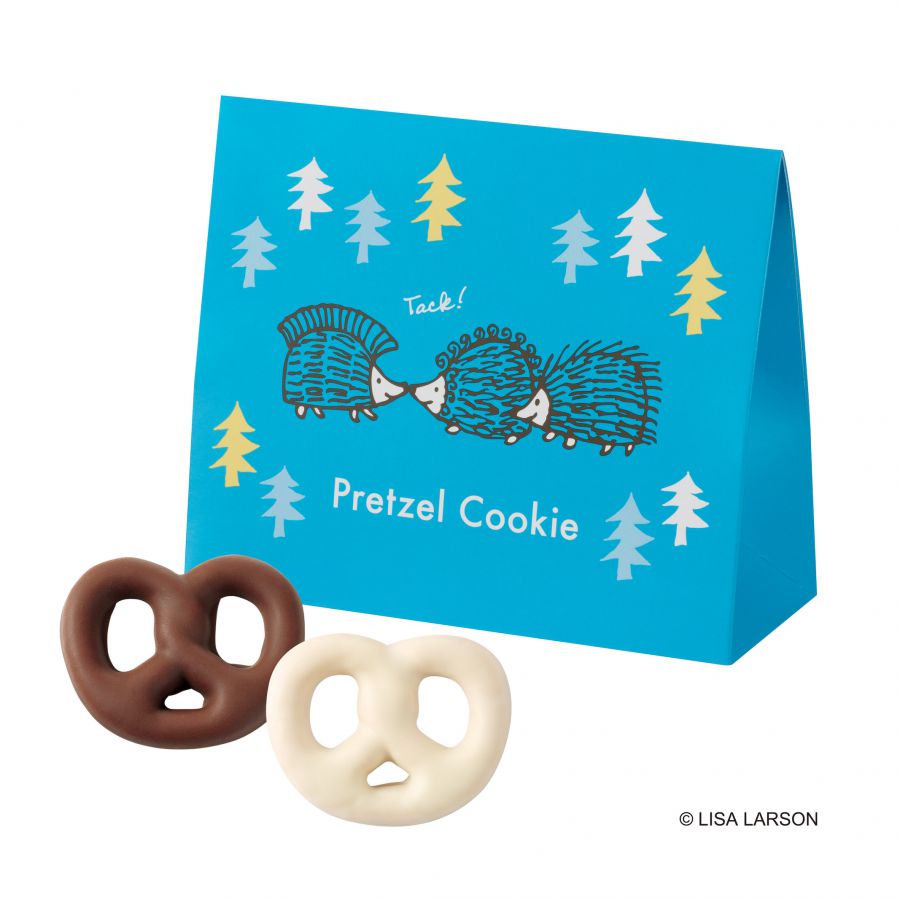 プレッツェルクッキー 10個入り（ミルク／ホワイト各5個）756円