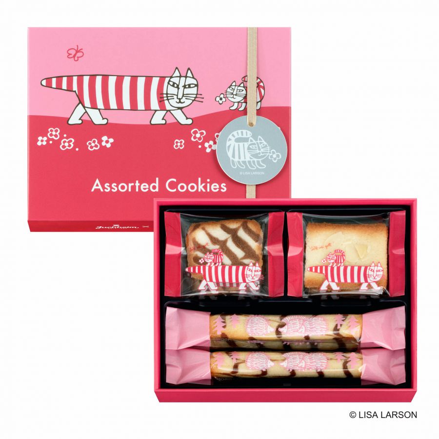 アソーテッドクッキー 10個入り（ロールクッキー4個／スライスアーモンドクッキー3個 ／ジャンドゥーヤサンドクッキー3個）648円