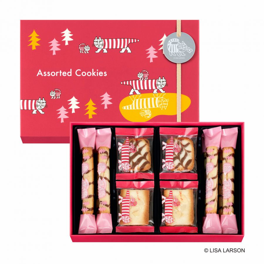 アソーテッドクッキー 20個入り（ロールクッキー8個／スライスアーモンドクッキー6個 ／ジャンドゥーヤサンドクッキー6個）1296円