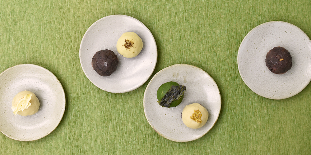 ビストロが手掛ける!テイクアウト限定の「アトリエフジタのおはぎ」は手毬サイズでかわいい