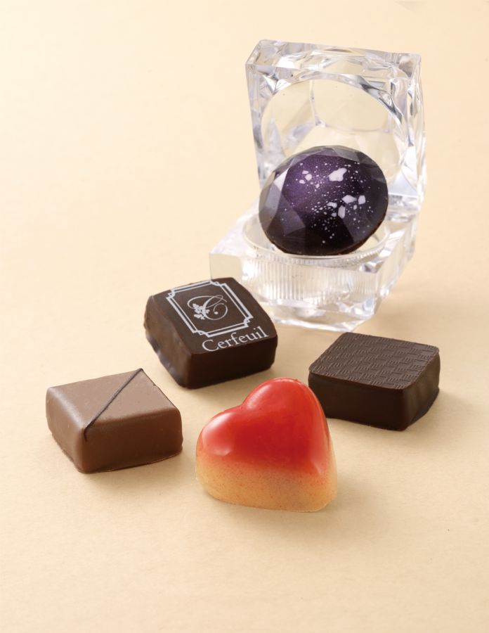 誕生石ショコラと4個入りセット(5個入り)2970円