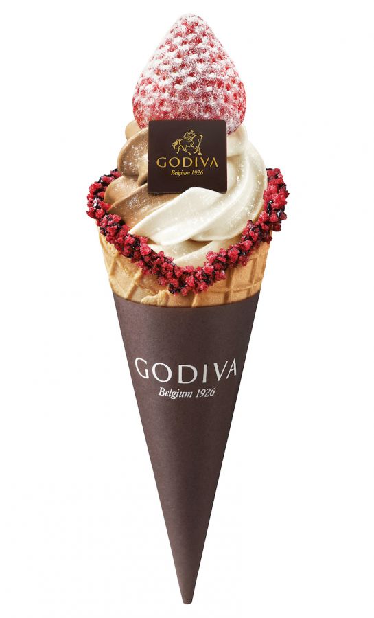 「ゴディバ」ミックスチョコレート&ストロベリー1個589円